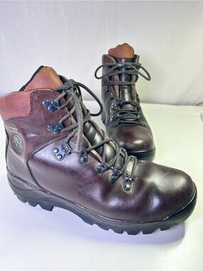 Merrell Ridge Gore-Tex Leather Hiking Boots Men's Size 9.5 Brown Vibram Soles
